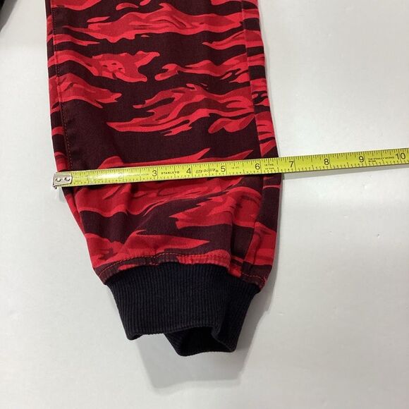 Kayden K Camo Jogger 34 Red Black Camo Joggers Cotton Kayden. K - Picture 10 of 12